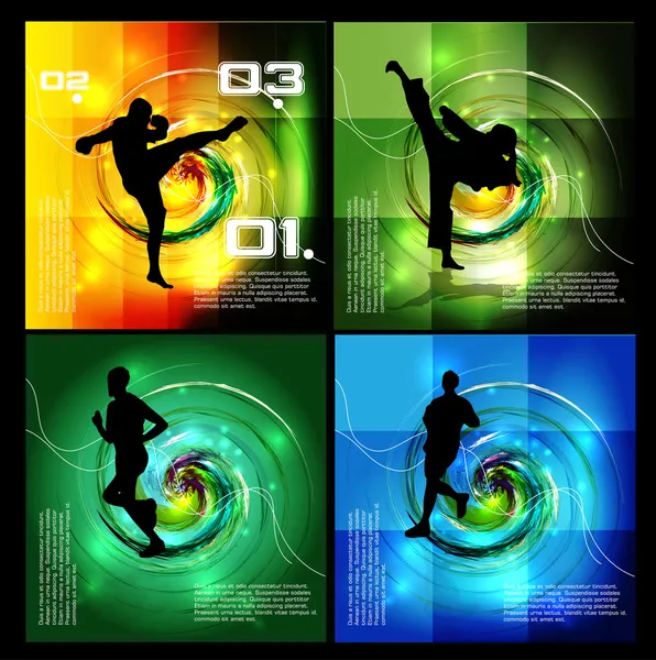 savaşçı. vektör çizim.