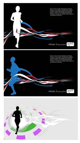 Corredor —  Vetores de Stock