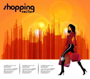 Kadının moda ve alışveriş