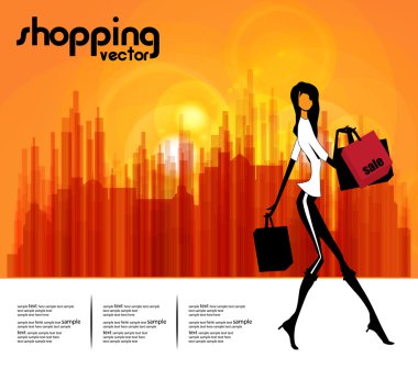 Kadının moda ve alışveriş