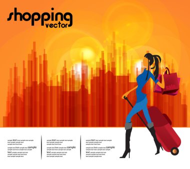 Kadının moda ve alışveriş