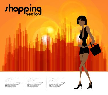 Kadının moda ve alışveriş