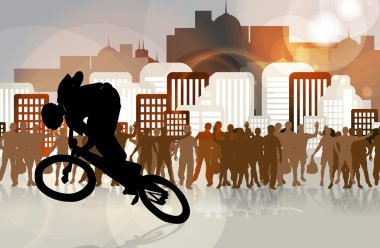 BMX bisikletçi