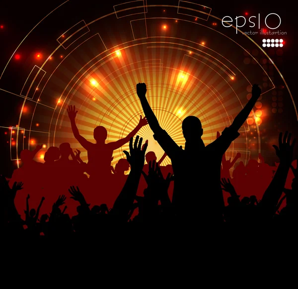 Music event background. Vector eps10 illustration. — Stock Vector