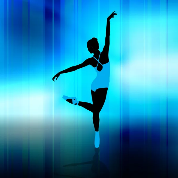 Ballet. Ilustración bailando — Foto de Stock