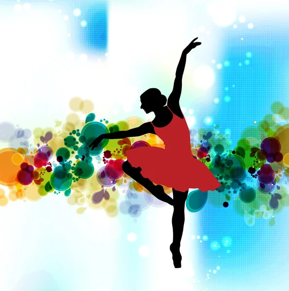 Ballet. dansen van illustratie — Stockfoto