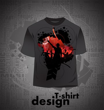 vektör. t-shirt tasarım
