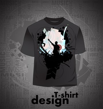 vektör. t-shirt tasarım