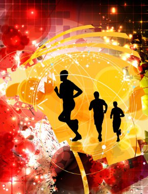 Spor illüstrasyon