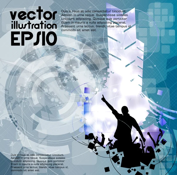 Strana vektorové pozadí — Stockový vektor