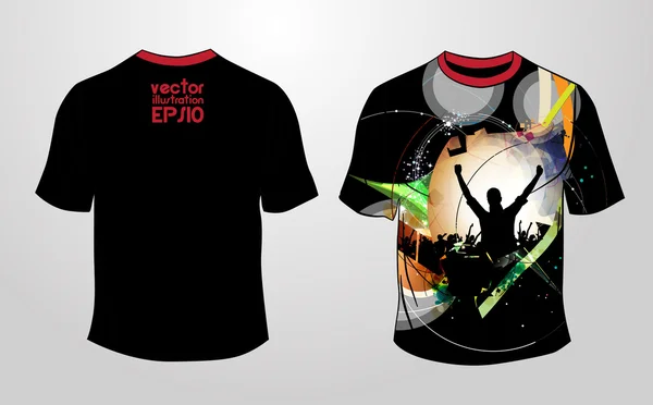 Vector. design de t-shirt —  Vetores de Stock
