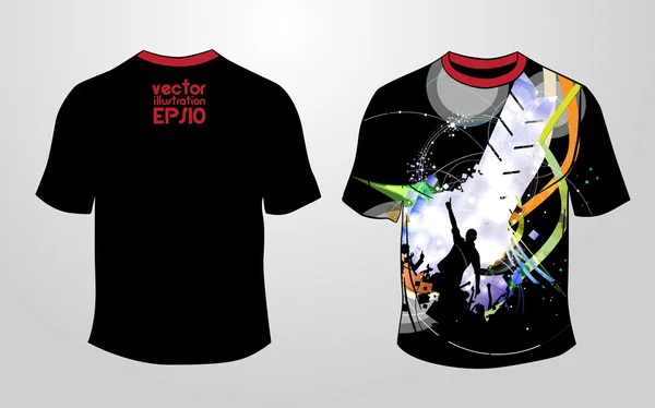 Vektor. t-shirt design — Stock vektor