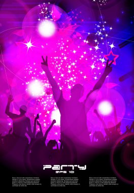 müzik olay geçmiş. vektör eps10 çizim.