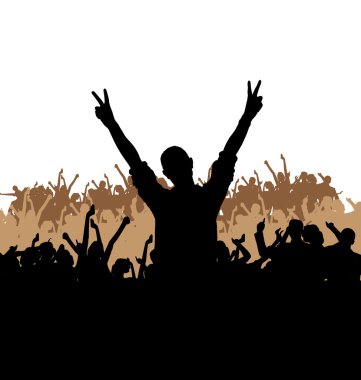 müzik parti illüstrasyon