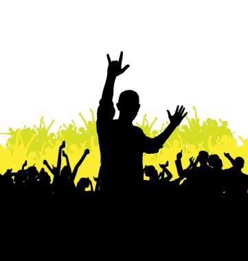 müzik parti illüstrasyon