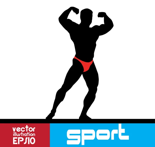 Bodybuilding — Διανυσματικό Αρχείο