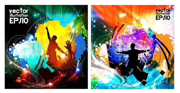 Muziek evenement illustratie — Stockvector