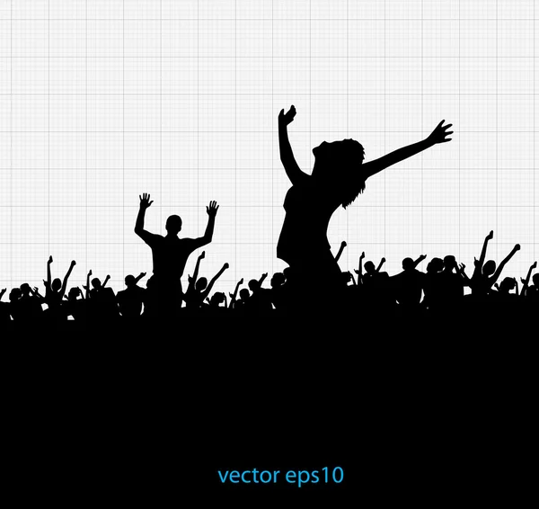Skara dans. vektor — Stock vektor