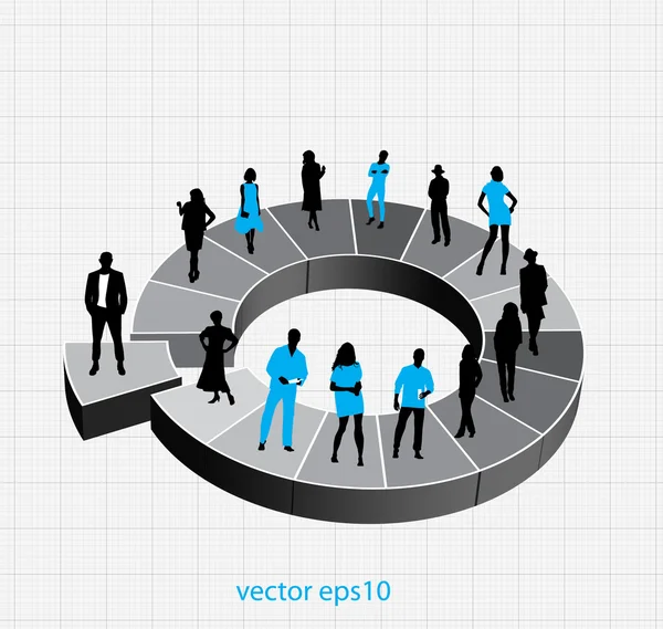 Verksamhet team — Stock vektor