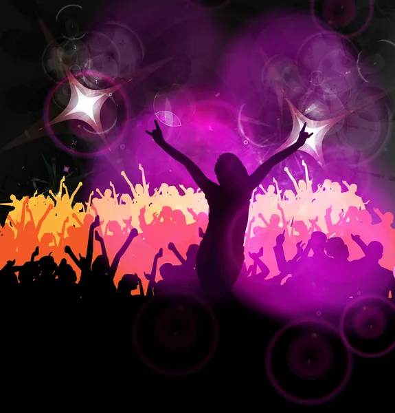 Music party illustration — Stock Photo, Image