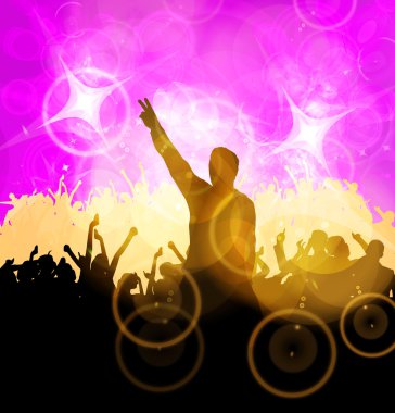 müzik parti illüstrasyon