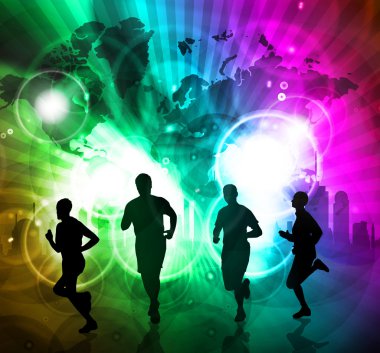 Spor illüstrasyon