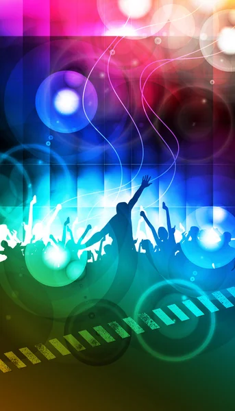 Illustrazione festa musicale — Foto Stock