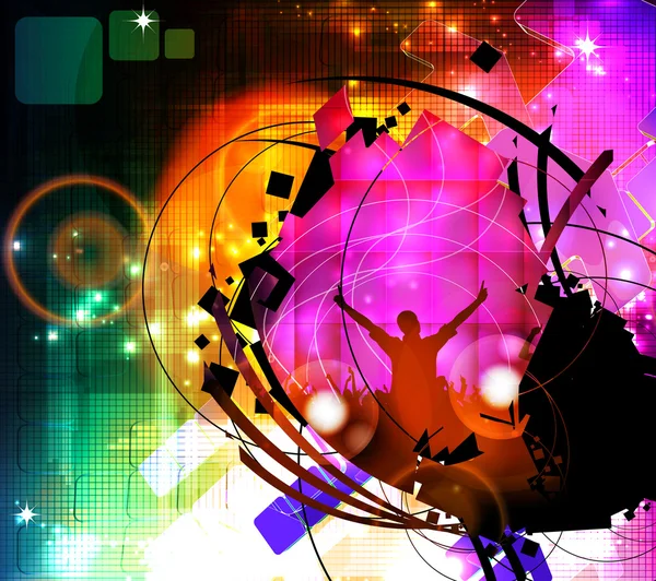 müzik parti illüstrasyon