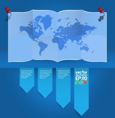 Infographic öğeleri koleksiyonu vektör