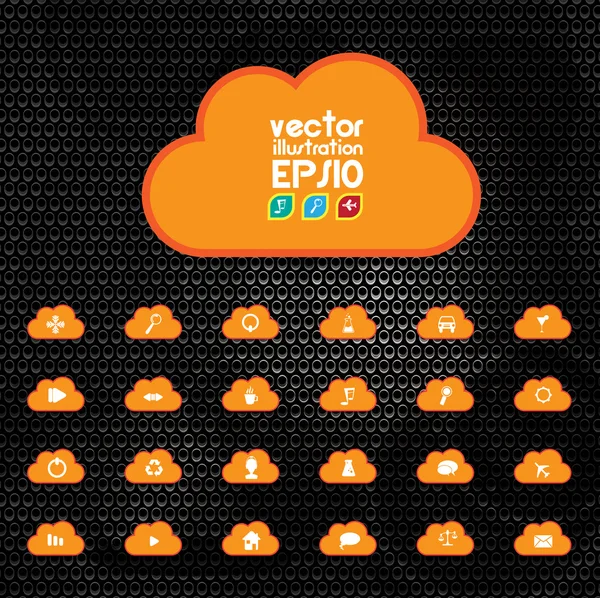 Vektorový Infographic prvky kolekce — Stockový vektor