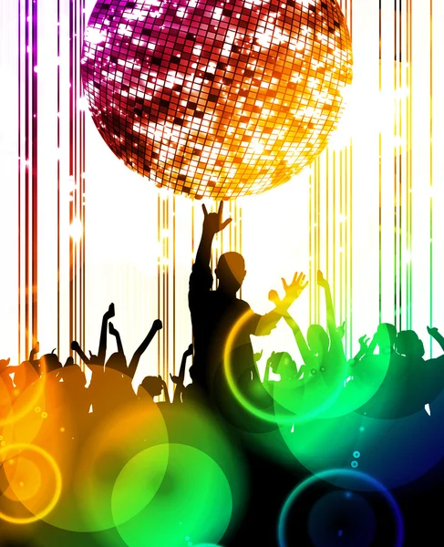 Music party illustration — Stock Photo, Image