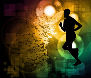 Spor illüstrasyon