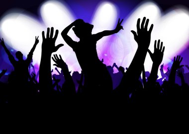 müzik parti illüstrasyon