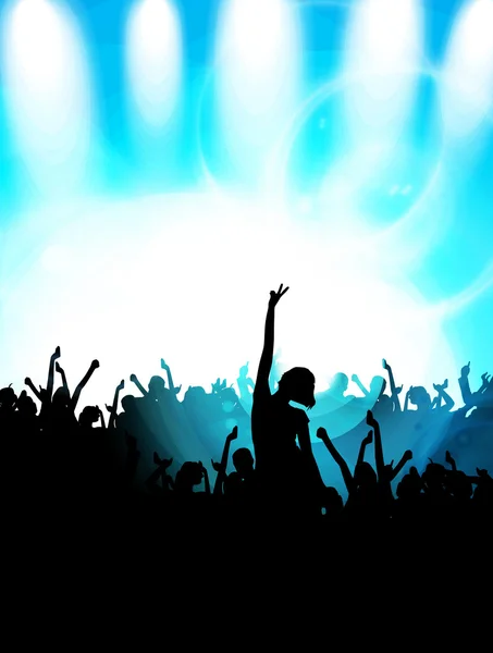 Music party illustration — Stock Photo, Image