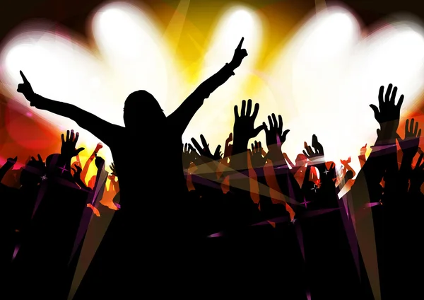 Music party illustration — Stock Photo, Image