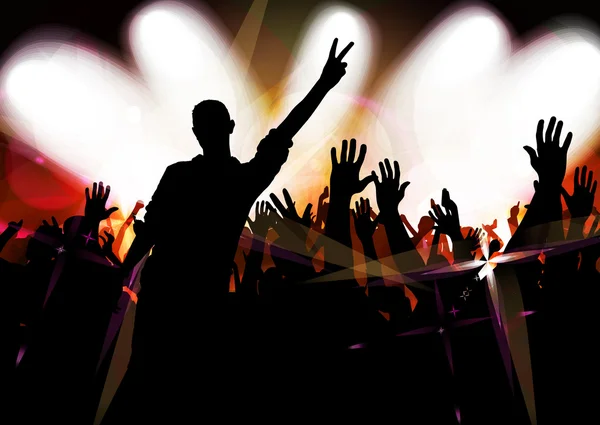 Music party illustration — Stock Photo, Image