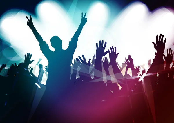 Music party illustration — Stock Photo, Image