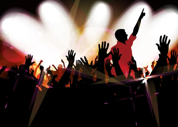 Music party illustration — Stock Photo, Image