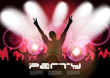 müzik olay geçmiş. vektör eps10 çizim.