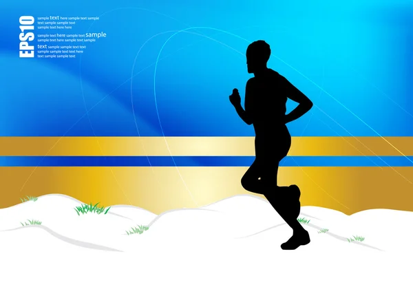 Sport illustratie — Stockvector