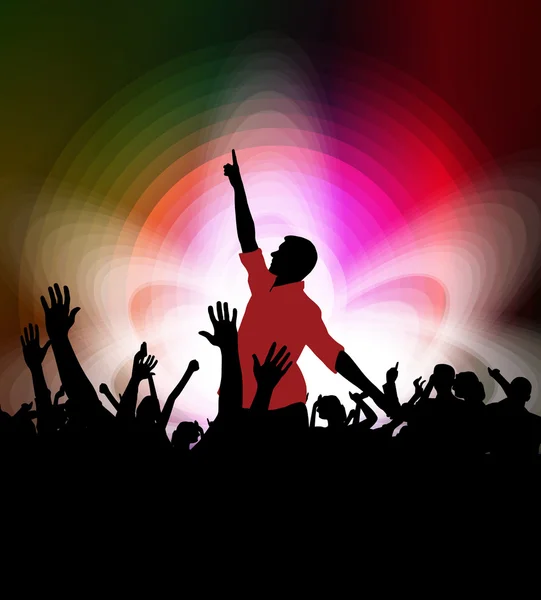 Music party illustration — Stock Photo, Image