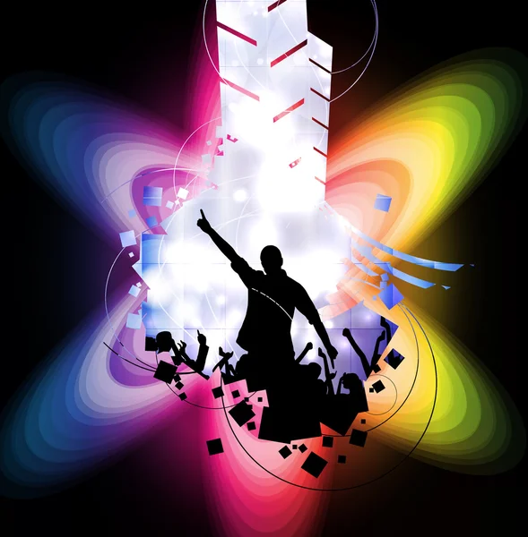 Illustrazione festa musicale — Foto Stock