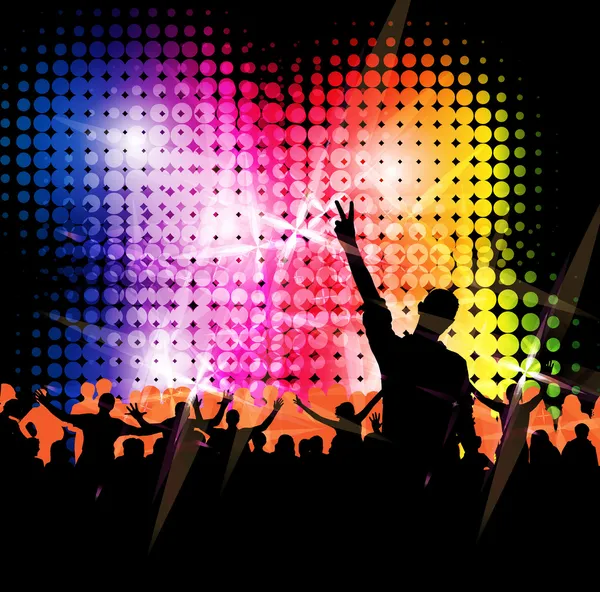 Music party illustration — Stock Photo, Image