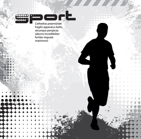 Illustration af sportsvektor – Stock-vektor