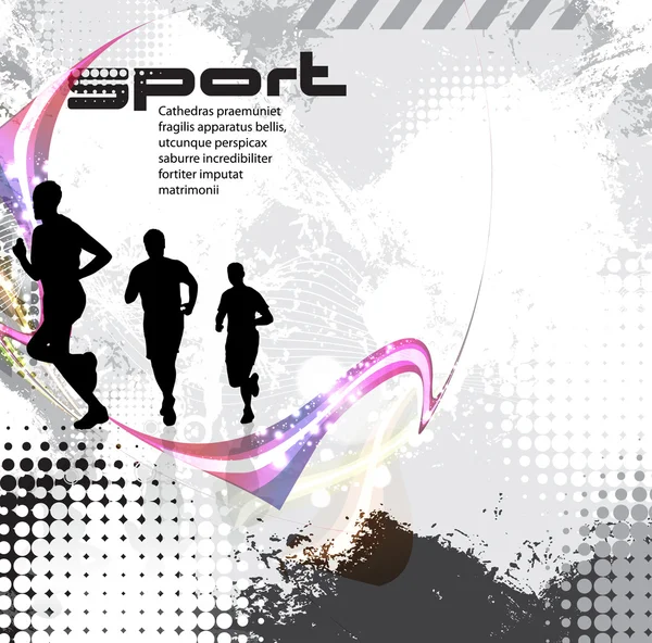 スポーツのベクトル図 — ストックベクタ