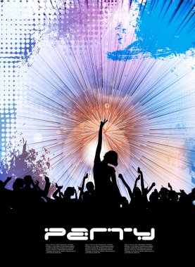 müzik olay arka plan