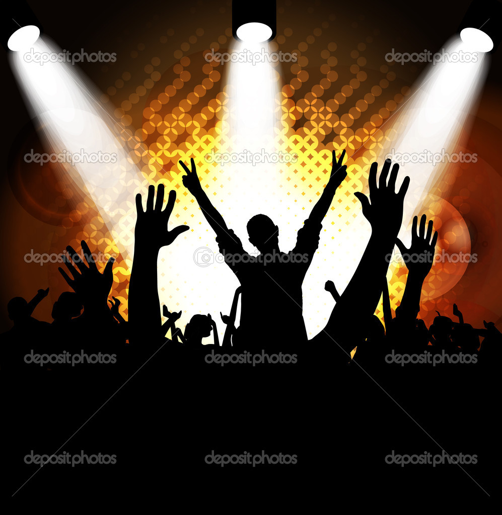 Music concert illustration