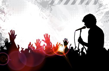 müzik olay arka plan