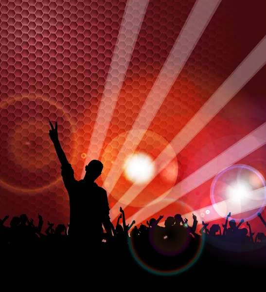 Music concert illustration — Stock Photo, Image