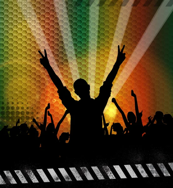 Music concert illustration — Stock Photo, Image